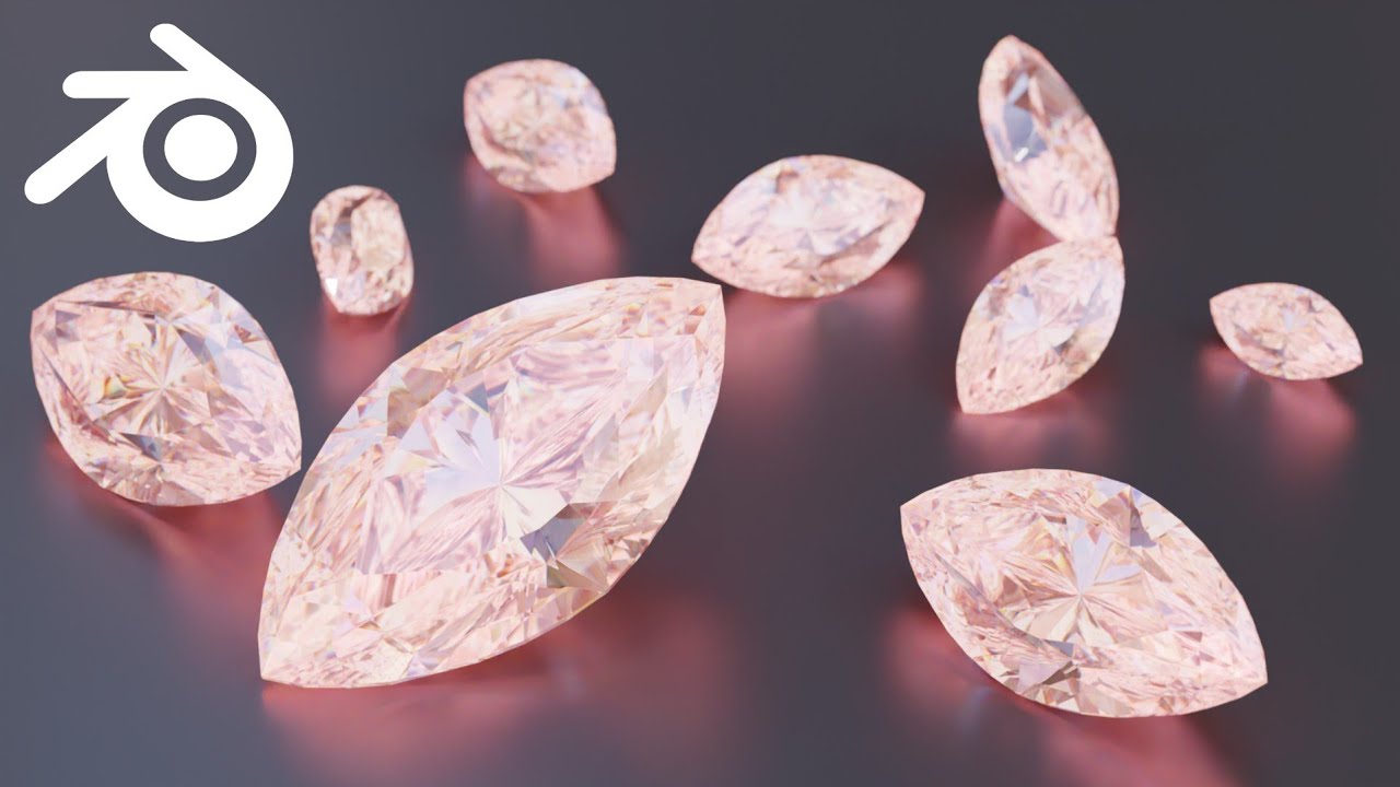 How to Make Photorealistic Diamonds in Blender 2.8