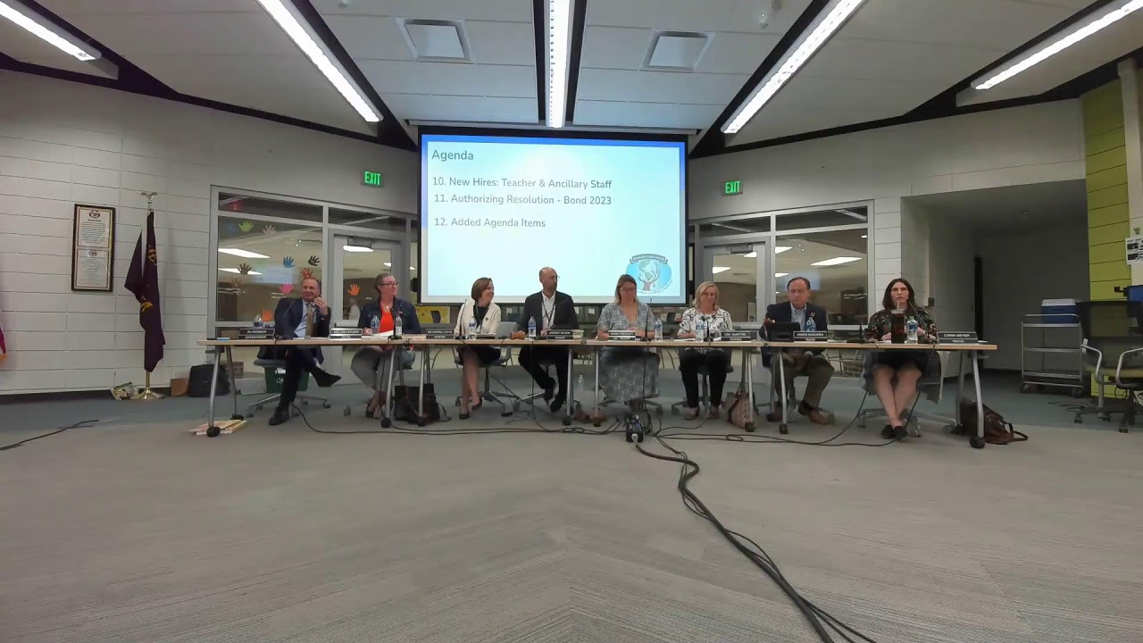 Northville Public Schools Board Meeting 5.9.2023