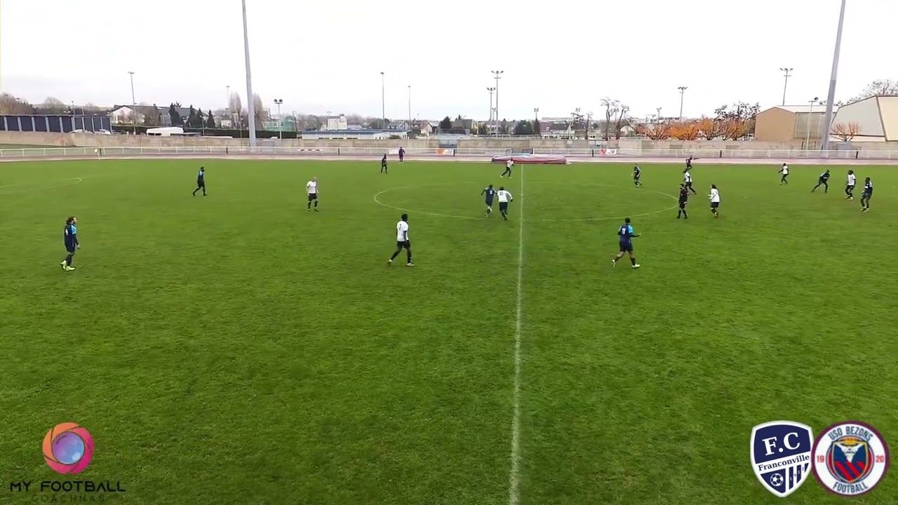 DIMANCHE 27 NOVEMBRE SENIORS D2 FC FRANCONVILLE -  USO BEZONS LE MATCH
