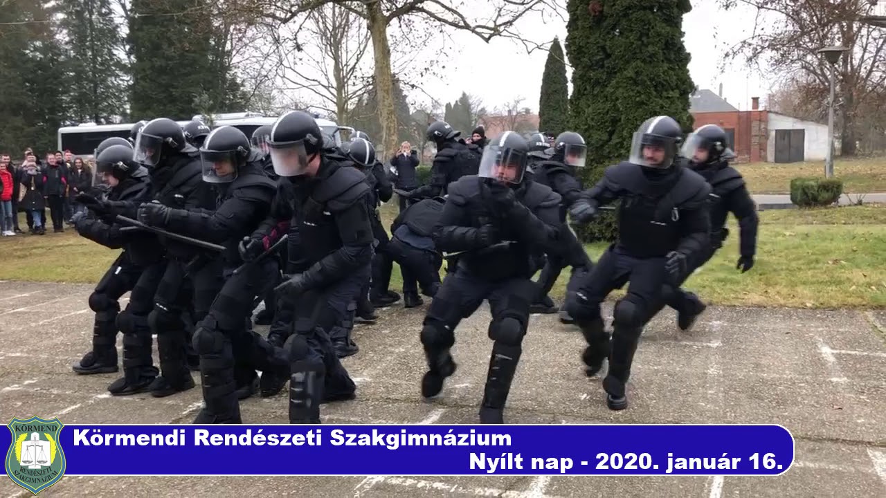 K&ouml;rmendi Rend&eacute;szeti Szakgimn&aacute;zium ny&iacute;lt nap teljes vide&oacute; - 2020. janu&aacute;r 16.