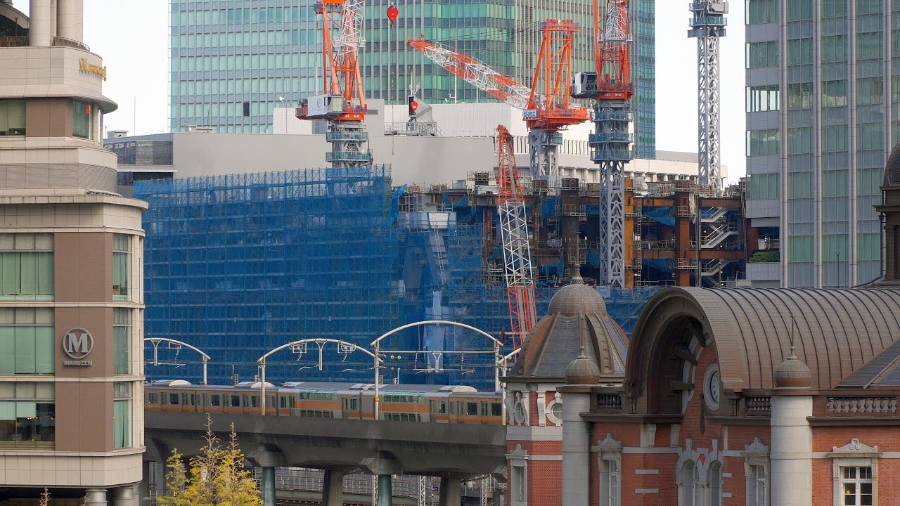 【TOKYO TORCH／東京駅前常盤橋プロジェクト】高さ日本一385mの超高層ビル「Torch Tower（トーチタワー）」の建設状況（2025年12月13日）
