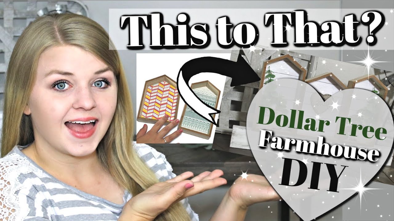 How I used MY DOLLAR TREE WOOD HOUSES | DIY DOLLAR TREE FARMHOUSE Home Decor | Krafts by Katelyn