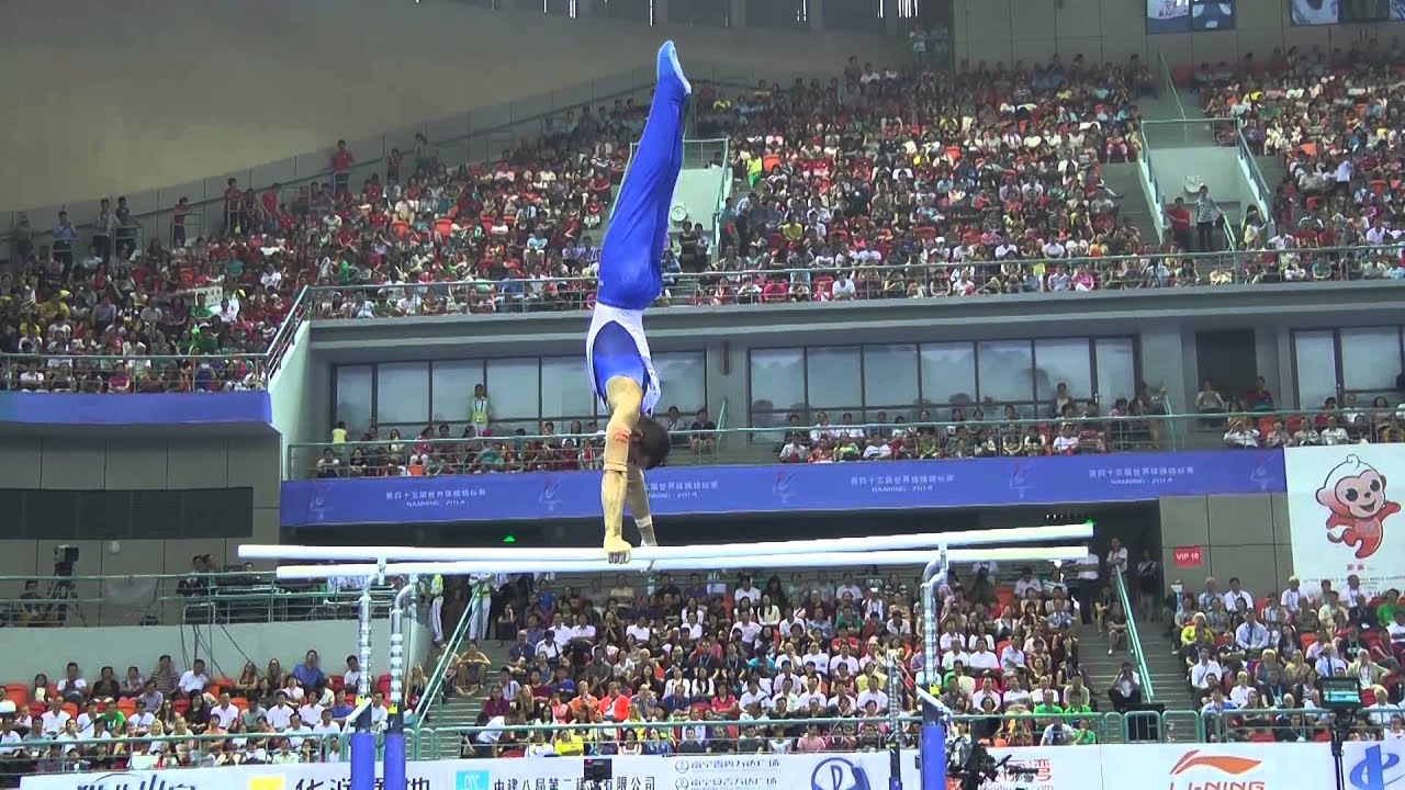 Danell Leyva - Parallel Bars - 2014 World Championships - Event Finals