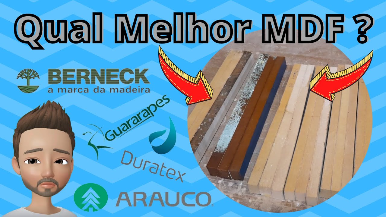 QUAL MELHOR MDF? | Teste de qualidade e de durabilidade das 3 principais marcas do mercado.