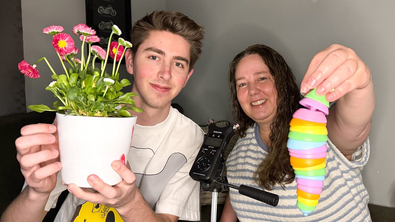 ASMR with My Mom *She's a Pro Now*