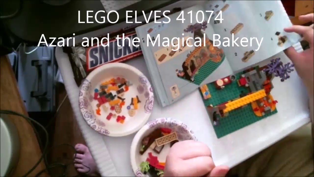 Speed Build: Azari and the Magical Bakery: Lego Elves: 41074: LackLuster Gaming