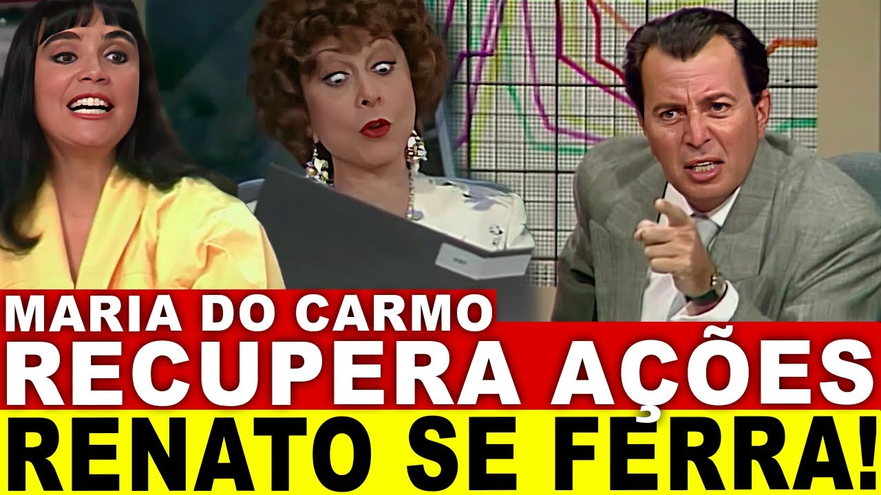 RAINHA DA SUCATA: Maria do Carmo recupera ações e humilha vilões na reunião.1 SURPRESA PRA CADA UM!