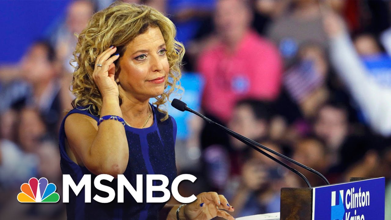 DNC Chair Debbie Wasserman Schultz Won't Gavel In Convention | MSNBC