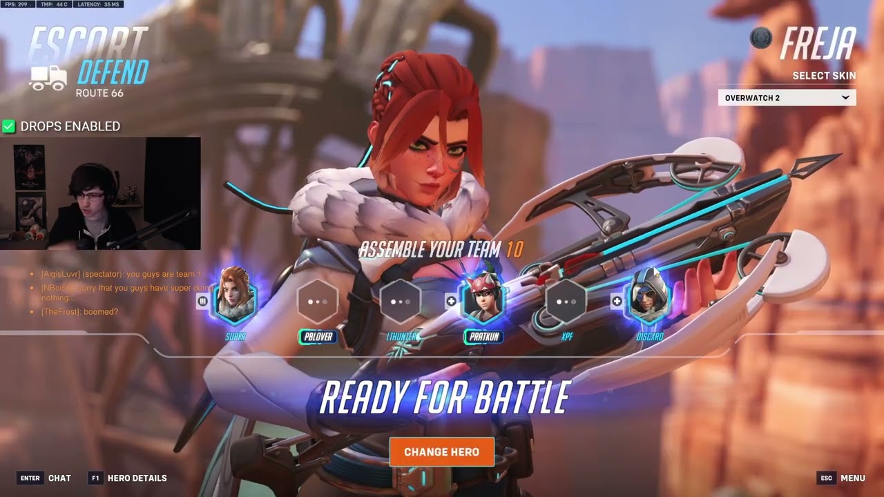 19 тыс. урона! НОВЫЙ ГЕРОЙ DPS ФРЕЯ! СУПЕР ФРЕЯ ИГРОВОЙ ПРОЦЕСС OVERWATCH 2