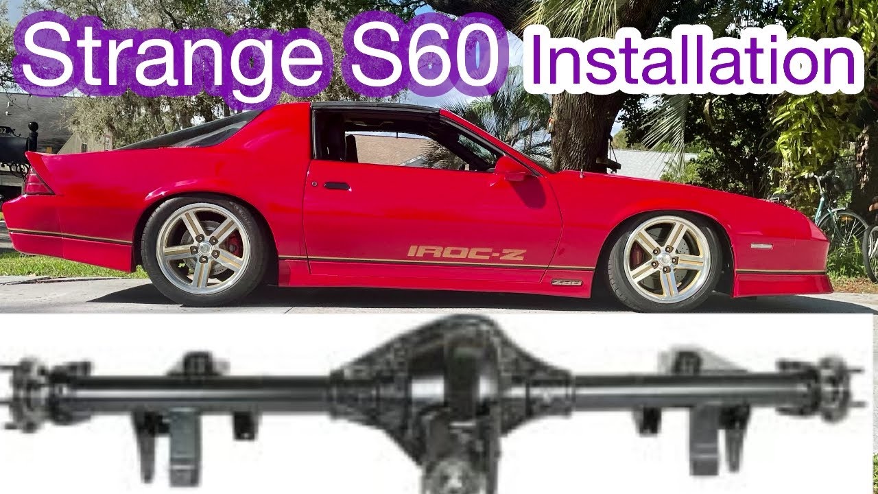 Strange S60 Rear Install + “LS1 rear brake install