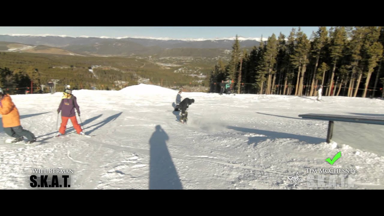 S.K.A.T.E. on Snow - Tim McChesney vs. Will Berman