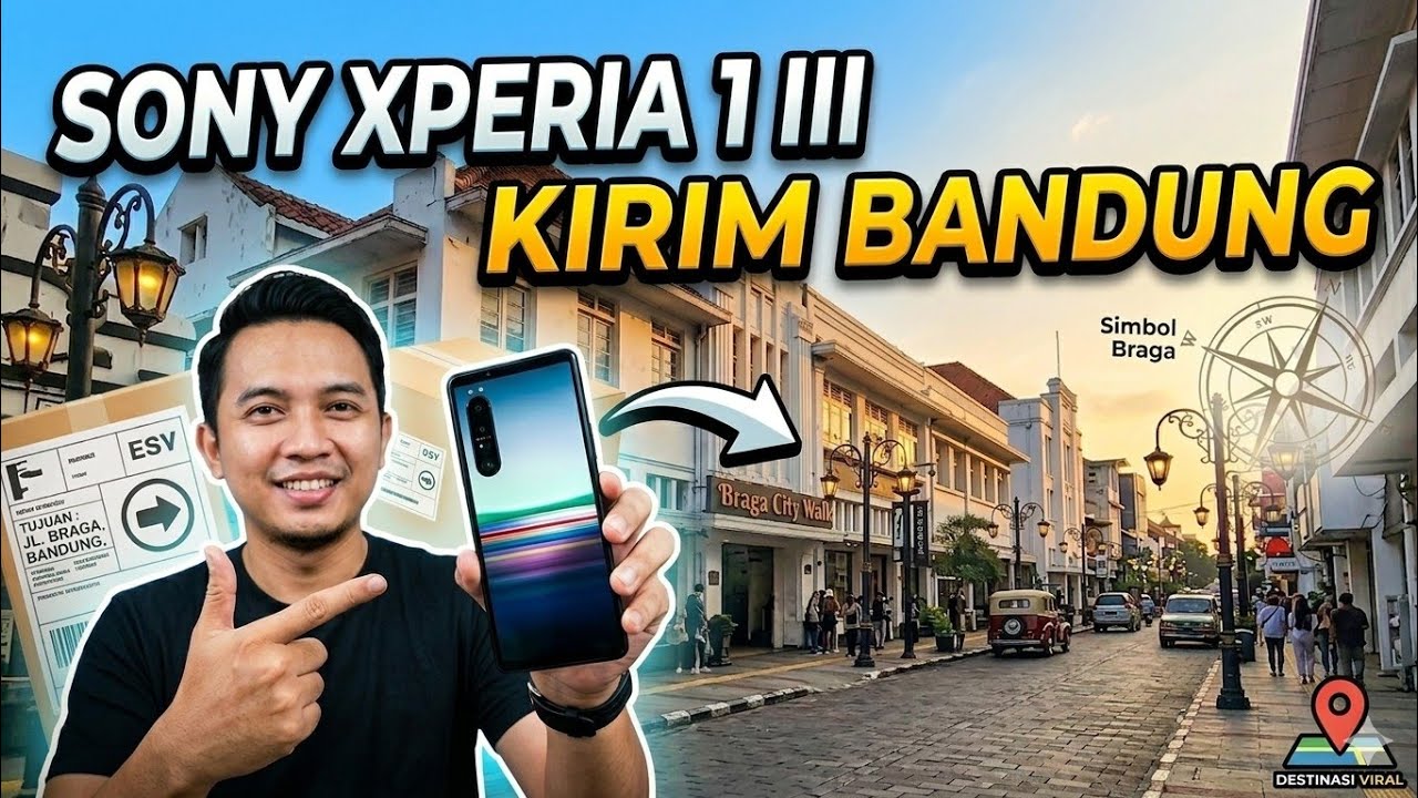 SONY XPERIA 1 III KIRIM BANDUNG - VIA SHOPEE PLATINUMCITY, TRIMAKASIH 😊🙏