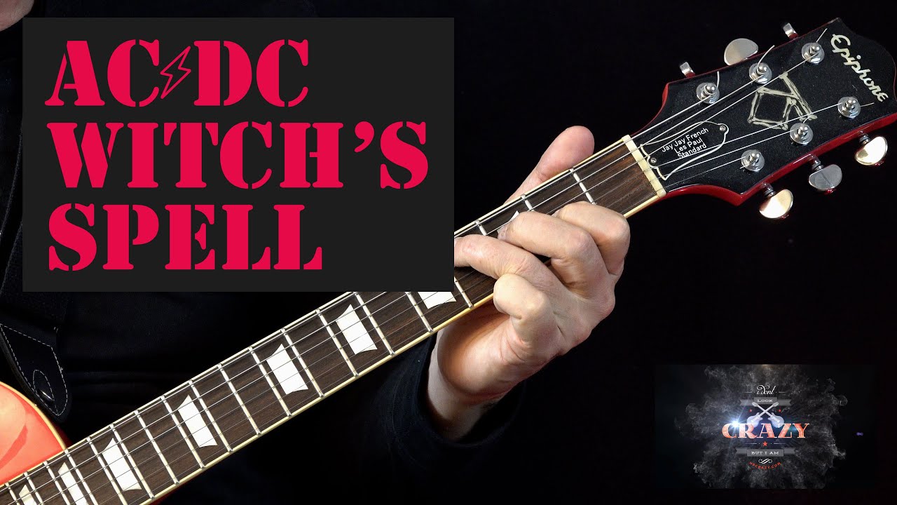 Witch's Spell ( AC DC ) - Guitar Lesson