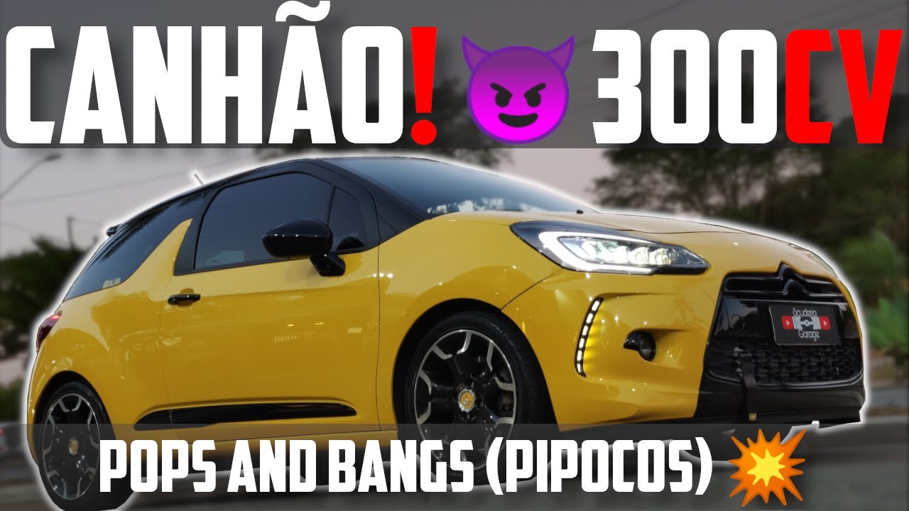 😈 CITROEN DS3 PREPARADO COM 300CV IGNORÂNCIA PURA! 😈