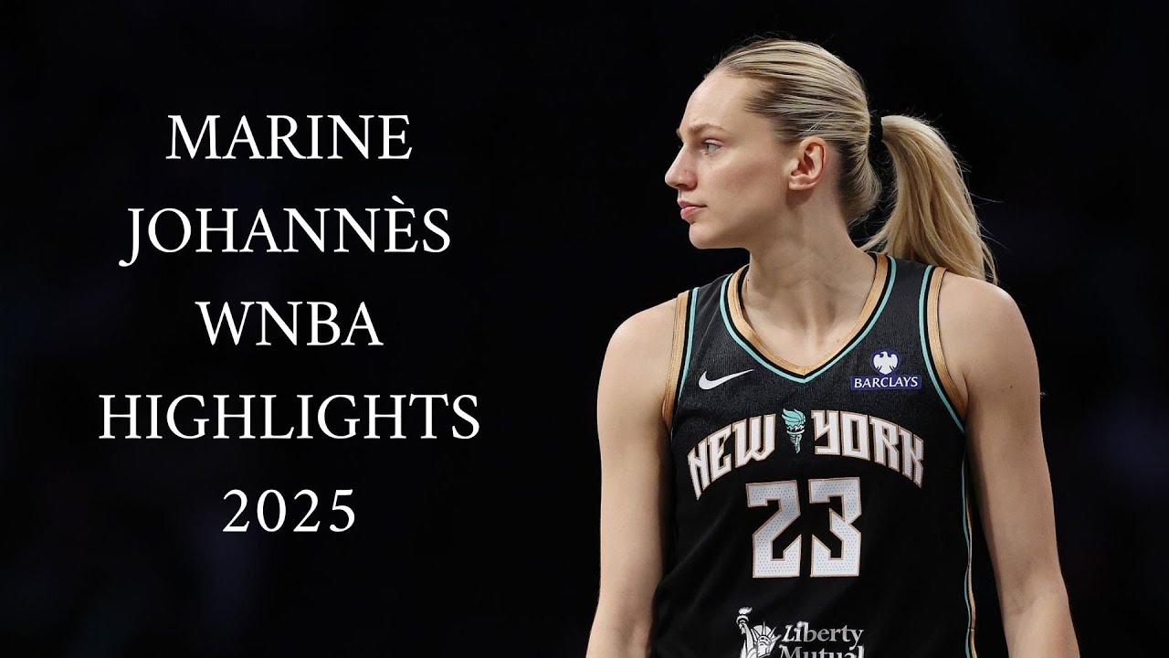 Marine Johannes 2025 WNBA Full Season Highlights