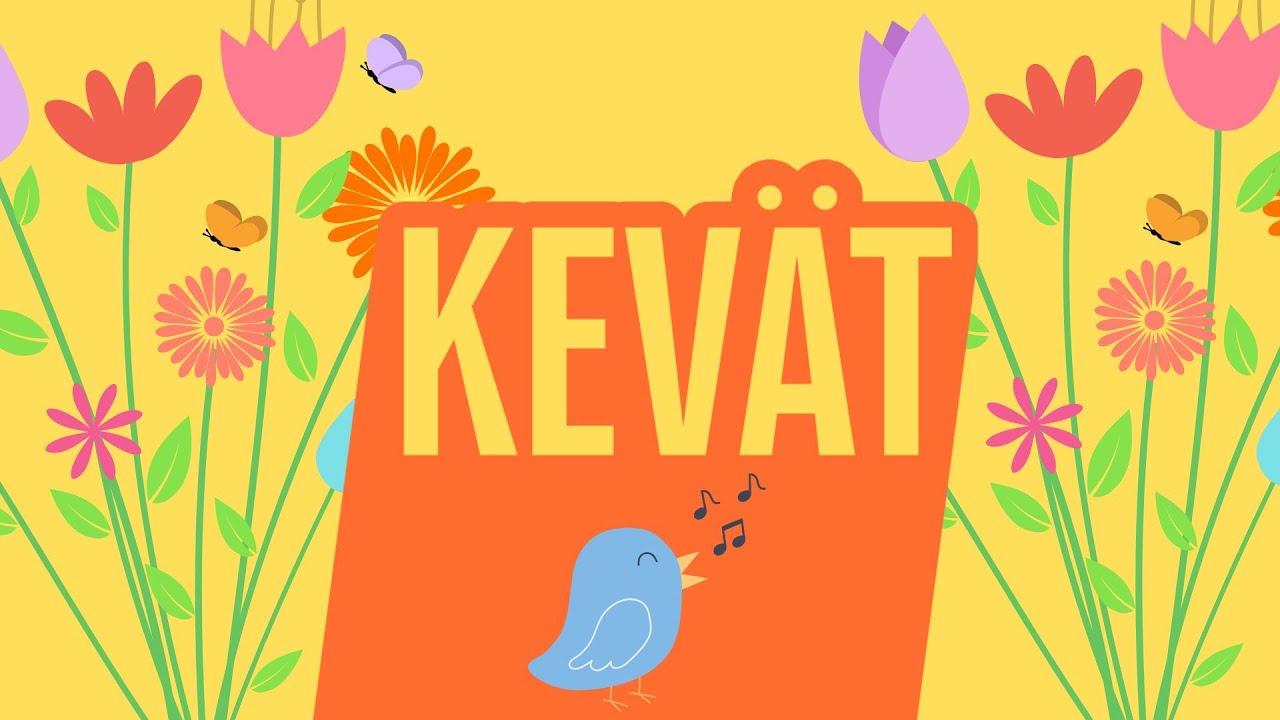 Kevätlaulu 🌞 | Laulu keväälle - Uusi lastenlaulu 🎶