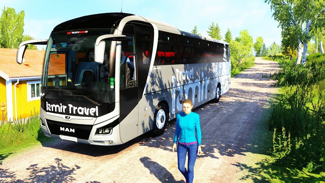 🚛Euro Truck Simulator 2 🛣️ Driving a MAN truck on the beautiful Swedish Roads ✅ Realistic driving