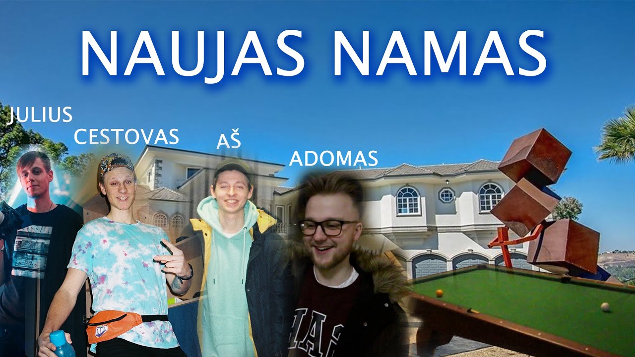 PERSIKRAUSČIAU Į NAUJUS NAMUS