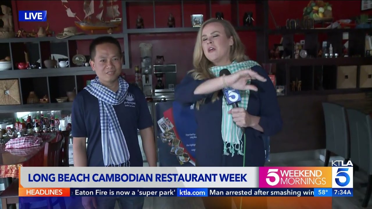 Long Beach Cambodian Restaurant Wk   KTLA   05 18 25 Little La Lune