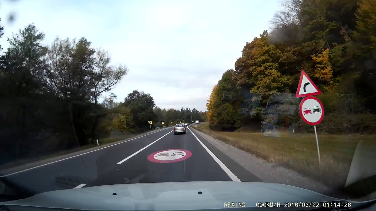 Depasire periculoasa E68 min.0.17(accident evitat)semi-periculoasa min.2.13