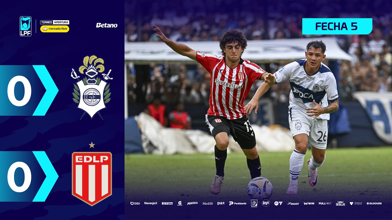 GIMNASIA 0 - 0 ESTUDIANTES | Resumen del partido | #TorneoMercadoLibre 2026 🏆