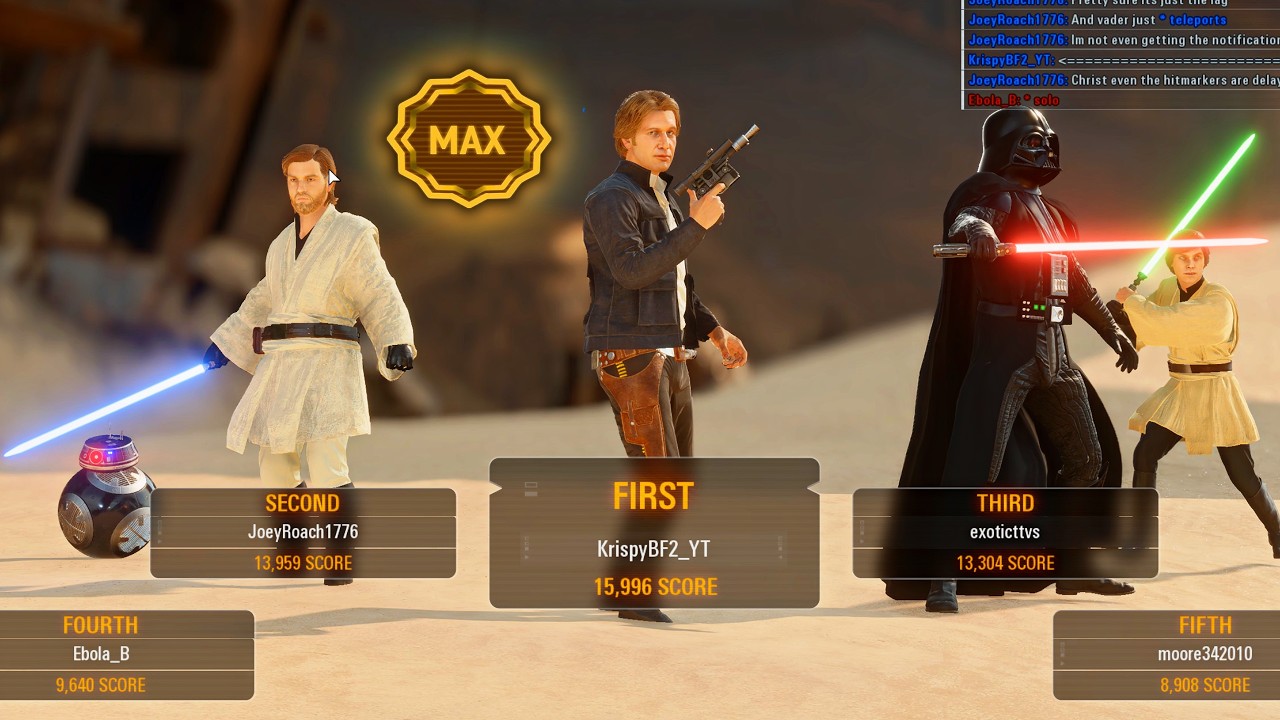 HAN SOLO BRINGS BACK THE MATCH FOR HIS TEAM | HvV #1831 | Star Wars Battlefront 2