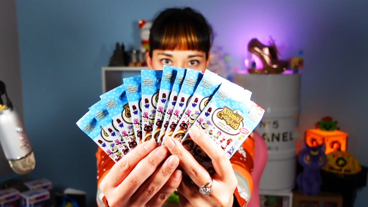 UNE OUVERTURE INCROYABLE DE BOOSTERS ANIMAL CROSSING ! 🥳 | Pack Opening Cartes Amiibo