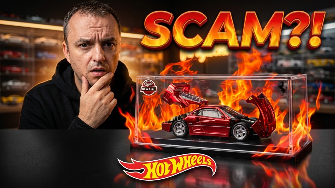 MATTEL OSZUKUJE? Ferrari F40 RLC Znika Z Kont! CYRK PO DROPIE!