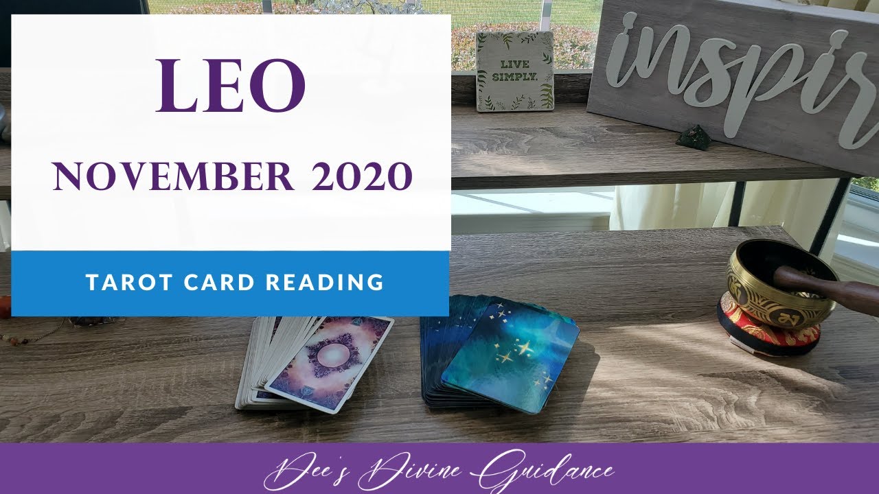 LEO November 2020~ SHOCKING!  Spirit Does NOT Hold Back the Truth! It Might Scare You! Tarot Reading