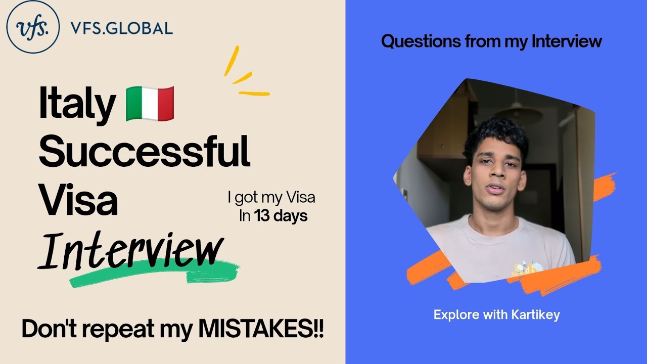 My Italy Visa Interview Experience 🇮🇹 | Real Questions They Asked Me (Must Watch for Students!)#visa
