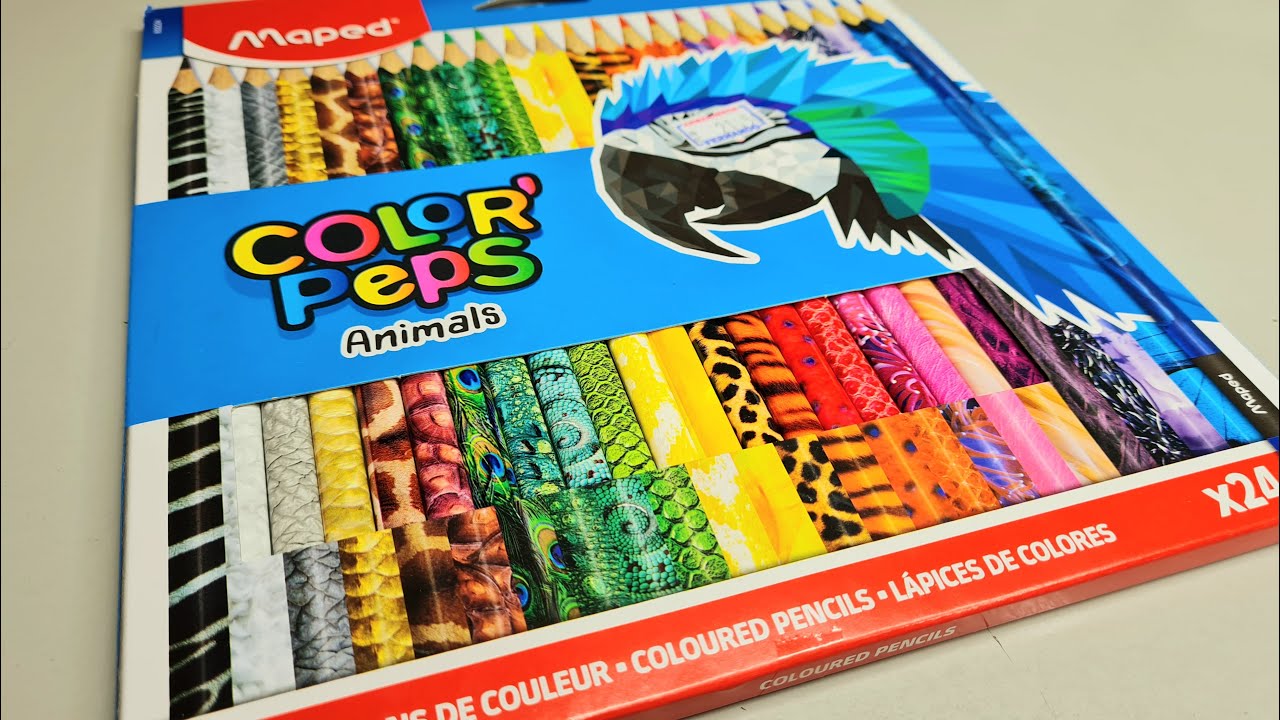 Desenhando com Color Peps Animals MAPED