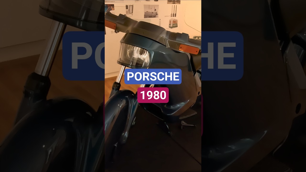 Футуристический мотоцикл Porsche (1980) 🤯 | Музей Porsche в Целль-ам-Зее