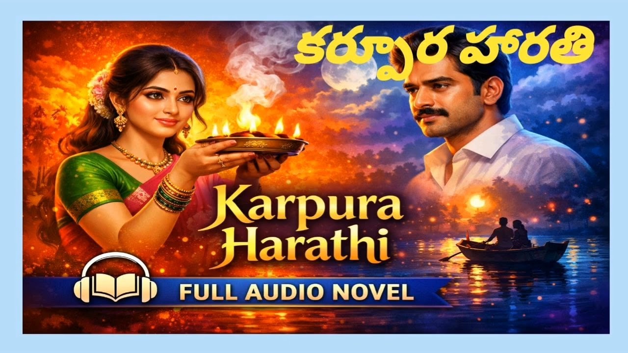 కర్పూర హారతి తెలుగు ఆడియో నవల రచన పోల్కంపల్లి శాంతాదేవి గారు