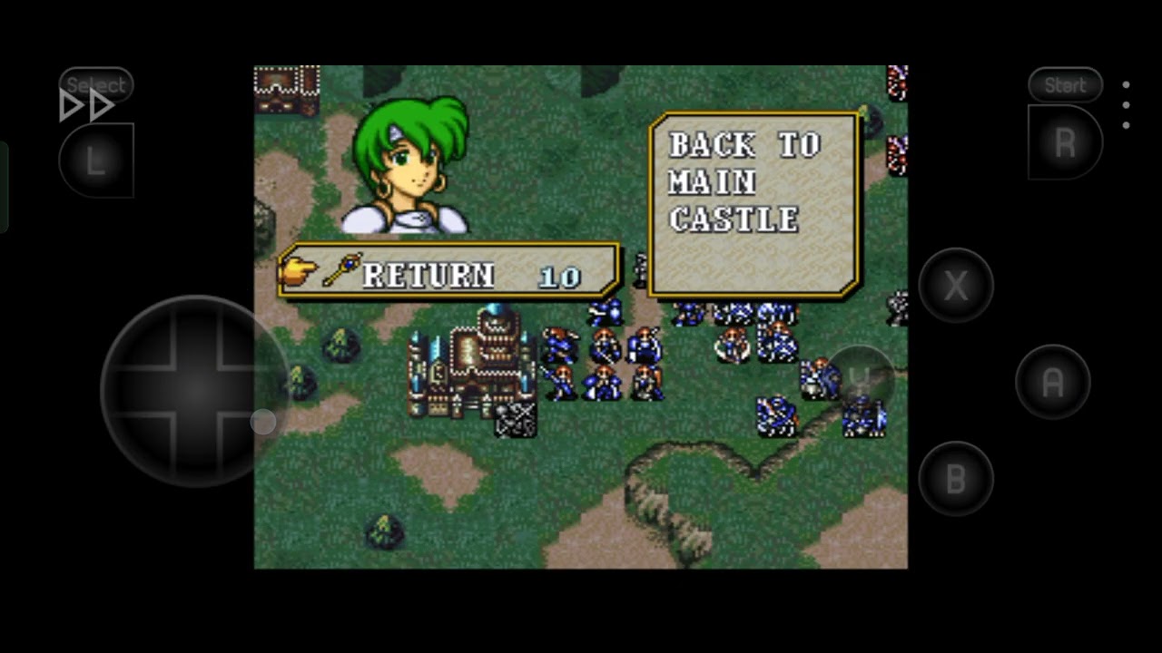 Fire Emblem 4: Chapter 12_#1: Thánh kiếm Balmunk vs Thánh Phủ Swanchika.