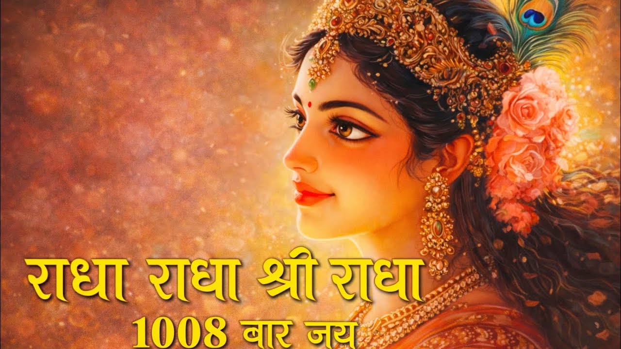 “श्री राधा नाम 1008 बार जप | मनोकामना पूर्ण करने वाला दिव्य नाम | Radha Naam Jaap”🌸🌸🌸