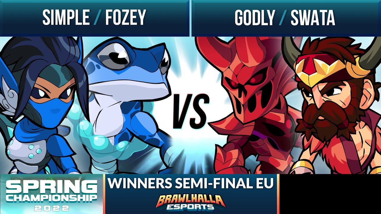 Simple & Fozey vs Godly & Swata - Winners Semi-Final - Spring Championship 2022 - EU 2v2