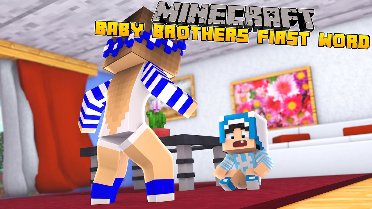 Minecraft-Little Carly-BABY CHARLIES FIRST WORD!!