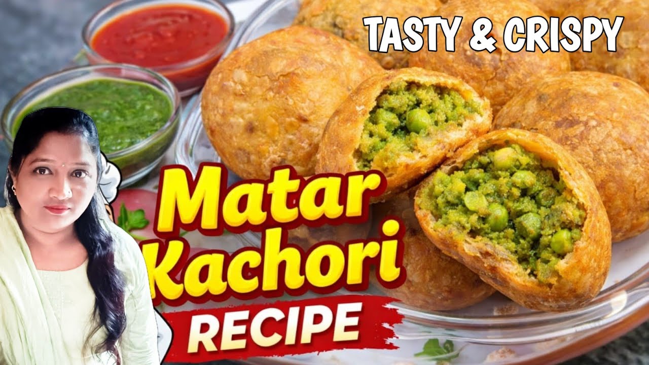 पहली बार मटर कचौड़ी बनाने का सबसे आसान और सरल तरीका |matar kachori recipe | kachori