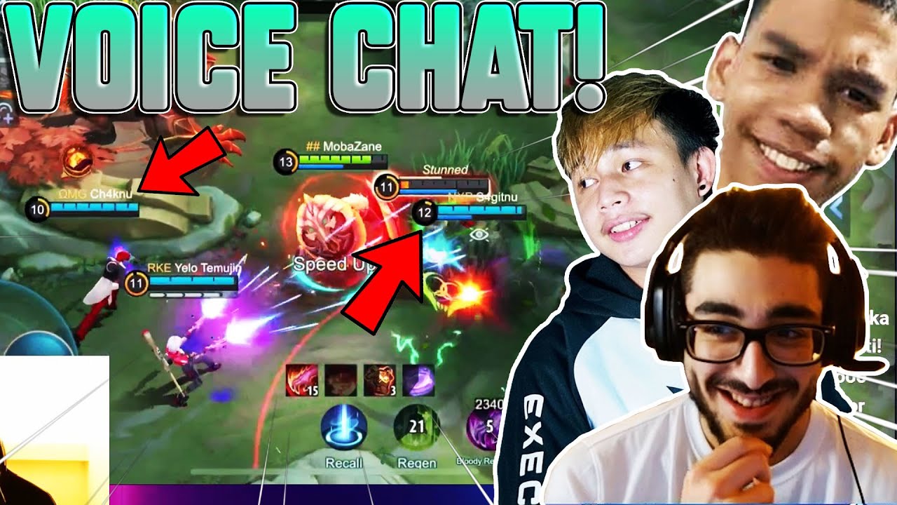 Voice chat with PH Pros ft. Ch4knu & S4gitnu! | MobaZane | Mobile Legends