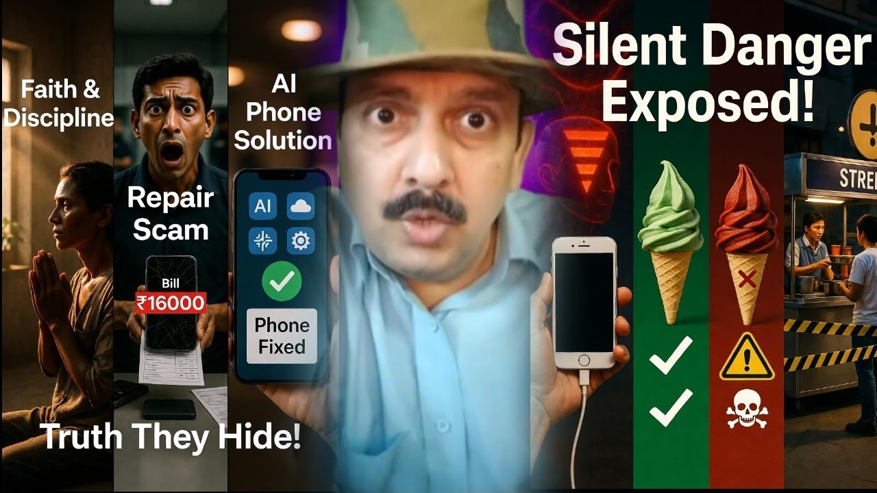 Faith & Success Story, Mobile Repair Scam, Phone Radiation Risk, Food Safety, India Japan Marriage