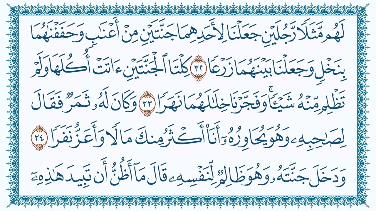 سورة الكهف من ختمة السور للقراء