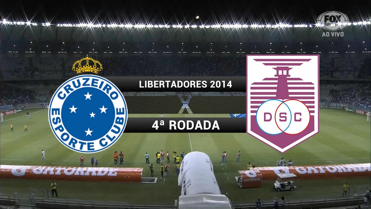 Gols - Cruzeiro 2 x 2 Defensor (URU) - Libertadores 2014 - 20/03/2014