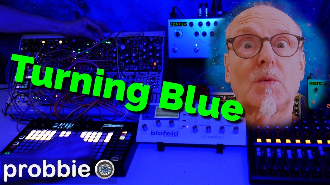 Eurorack Performance Turns Blue
