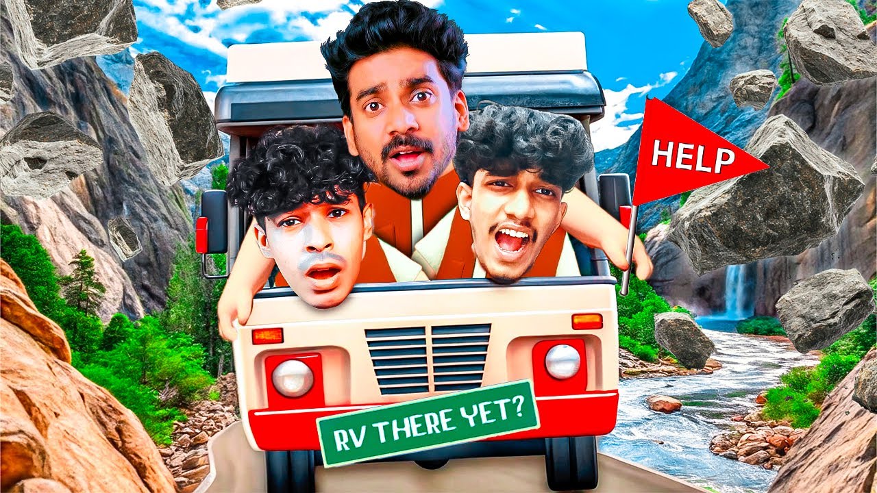 🚐 3 Idiots Playing RV There Yet Game...😭🤣|  RV There Yet ?