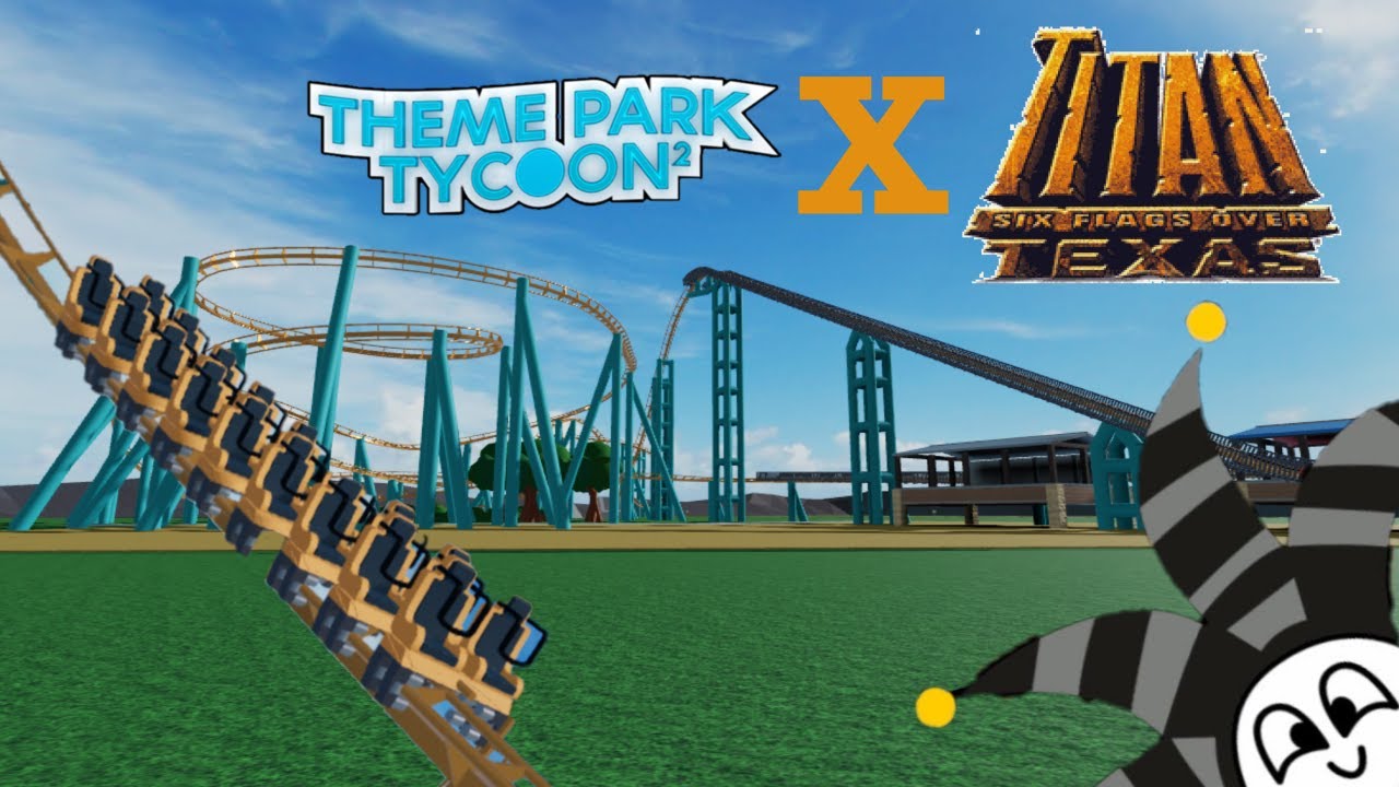 Building Titan in Theme Park Tycoon 2