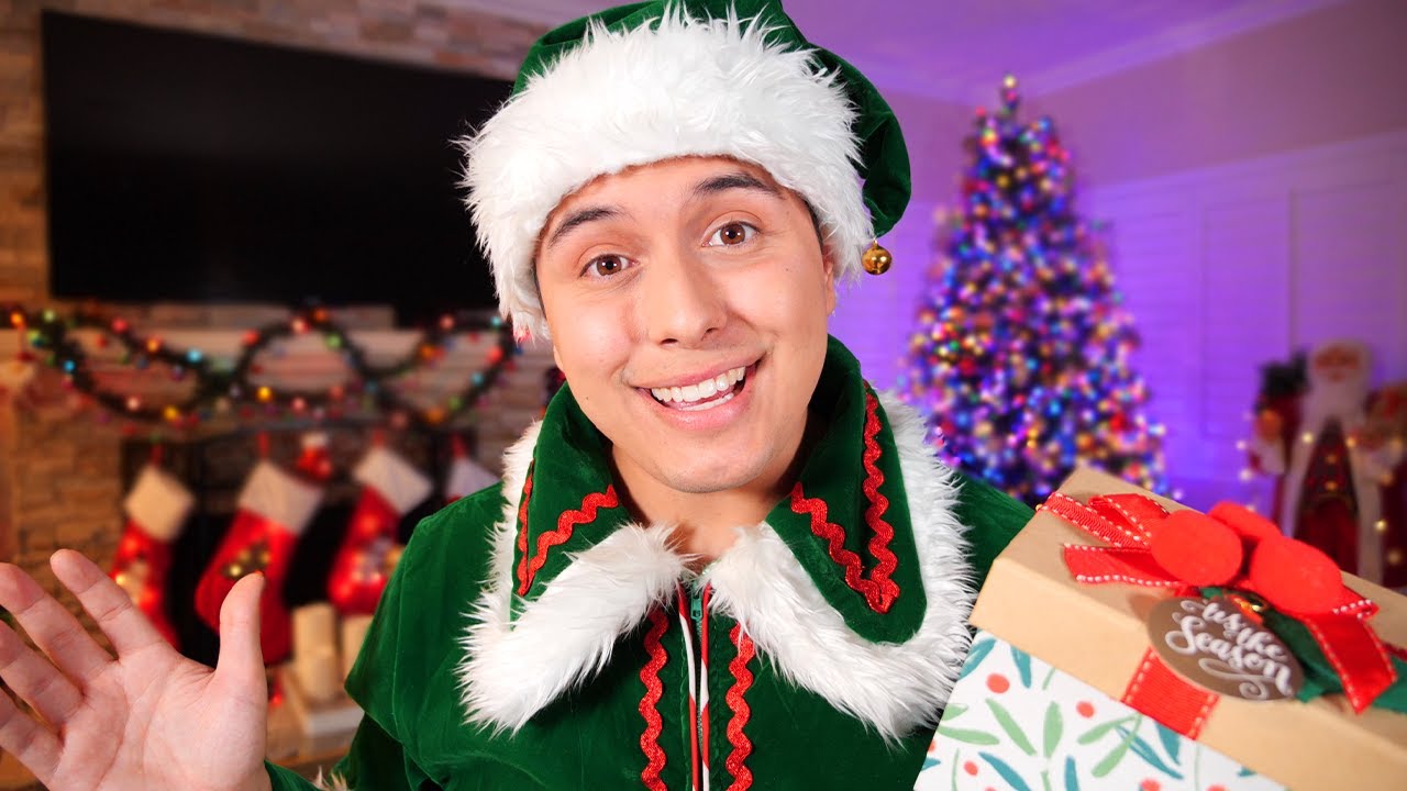 ASMR | Elf Opens Your Presents on Christmas! (Soft Spoken Tingles)