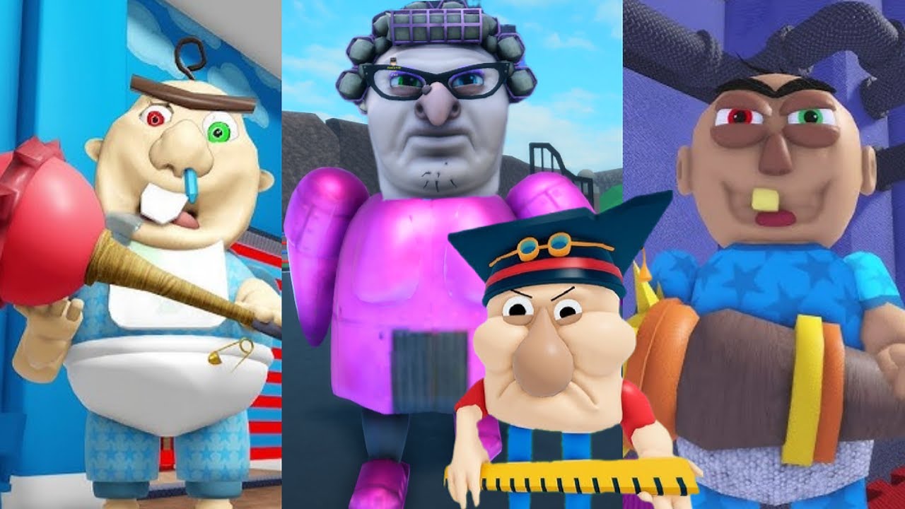 Roblox All Jumpscares Escape BABY BEBO Daycare! Obby, Escape GRANDMA'S HOUSE, EPIC SCHOOL ESCAPE