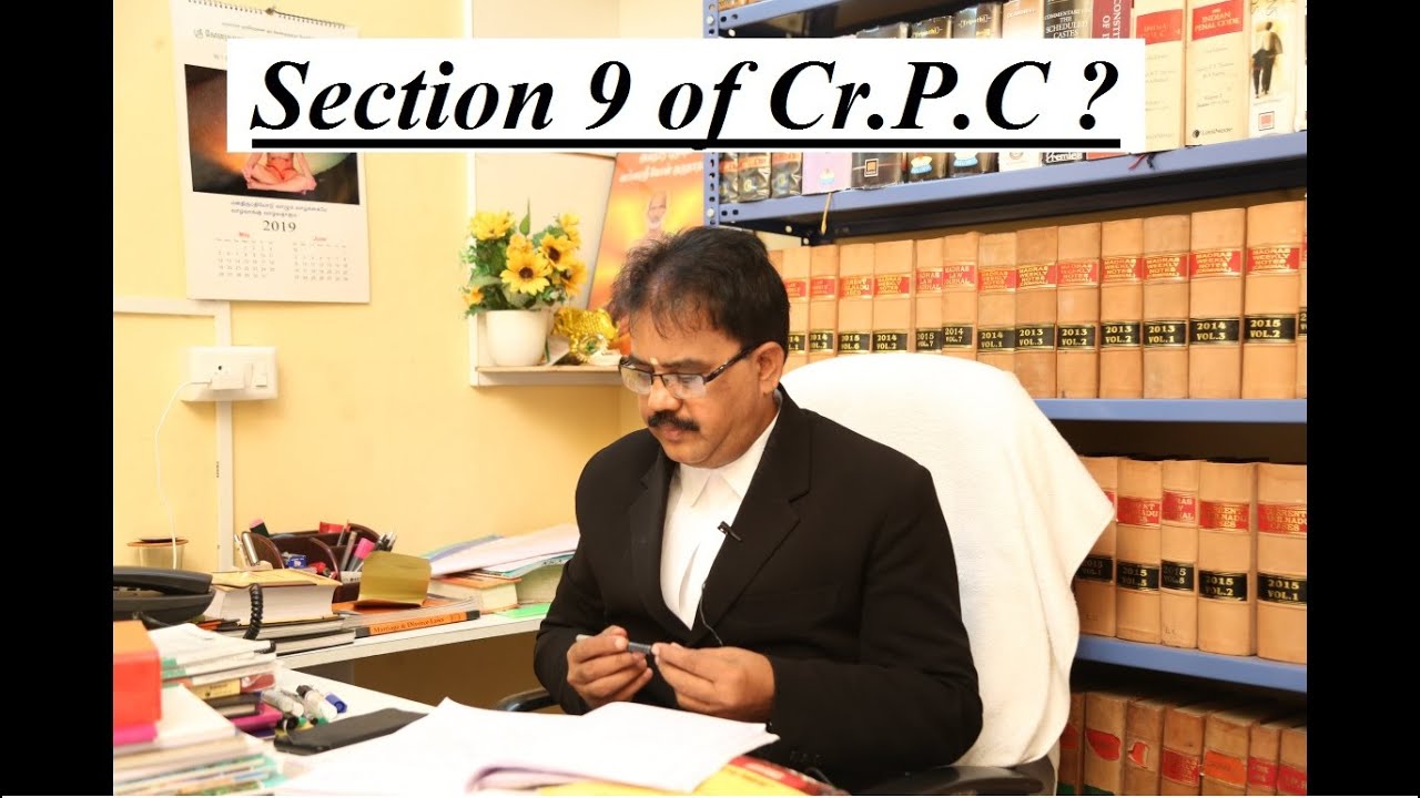 What is section  9 of Cr.P.C?