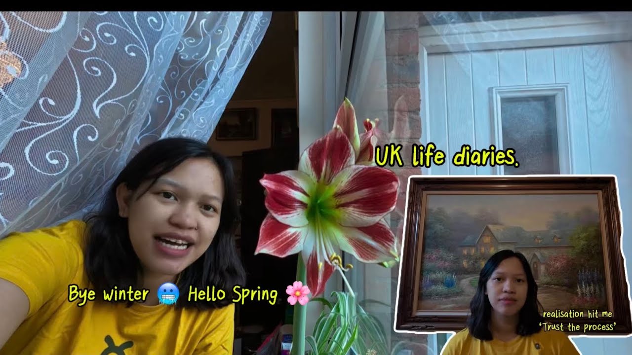 UK life diaries🇬🇧Spring season| What I do & eat 3rd trimester| Pregnancy journey| Filipina-British c