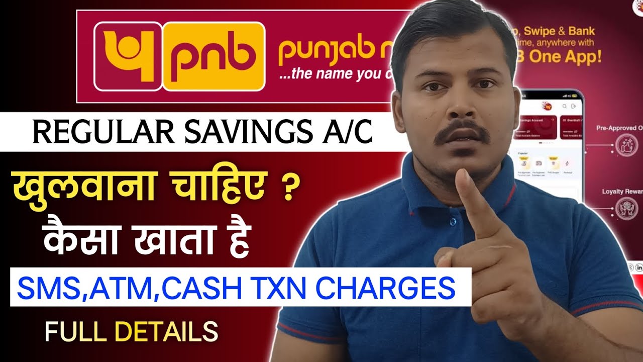 Punjab National Bank Regular Savings A/c Full Details Explain 26 November 2025 ? Pnb kaisa bank hai